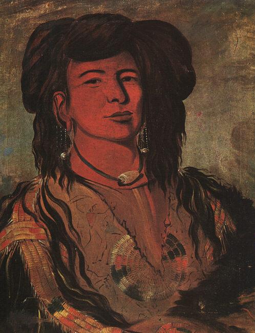 George Catlin The Dakota Chief : One Horn